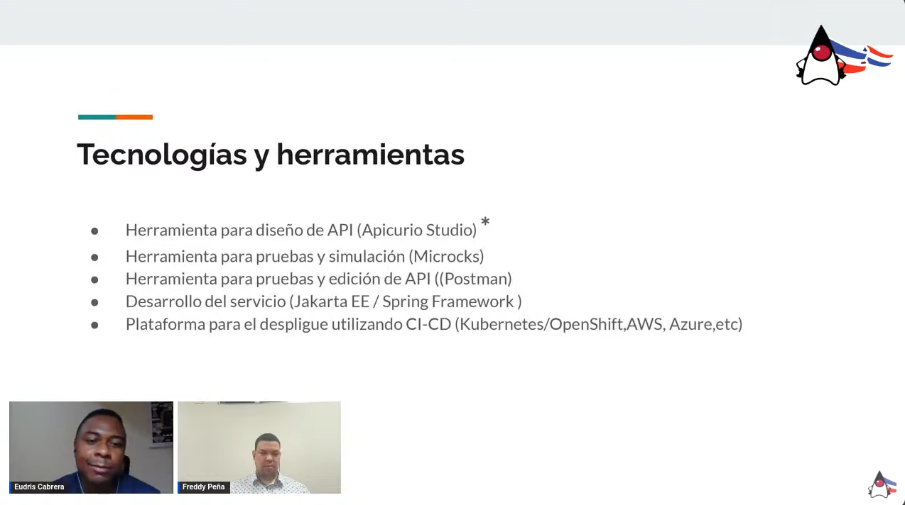 Pantallazo del streaming