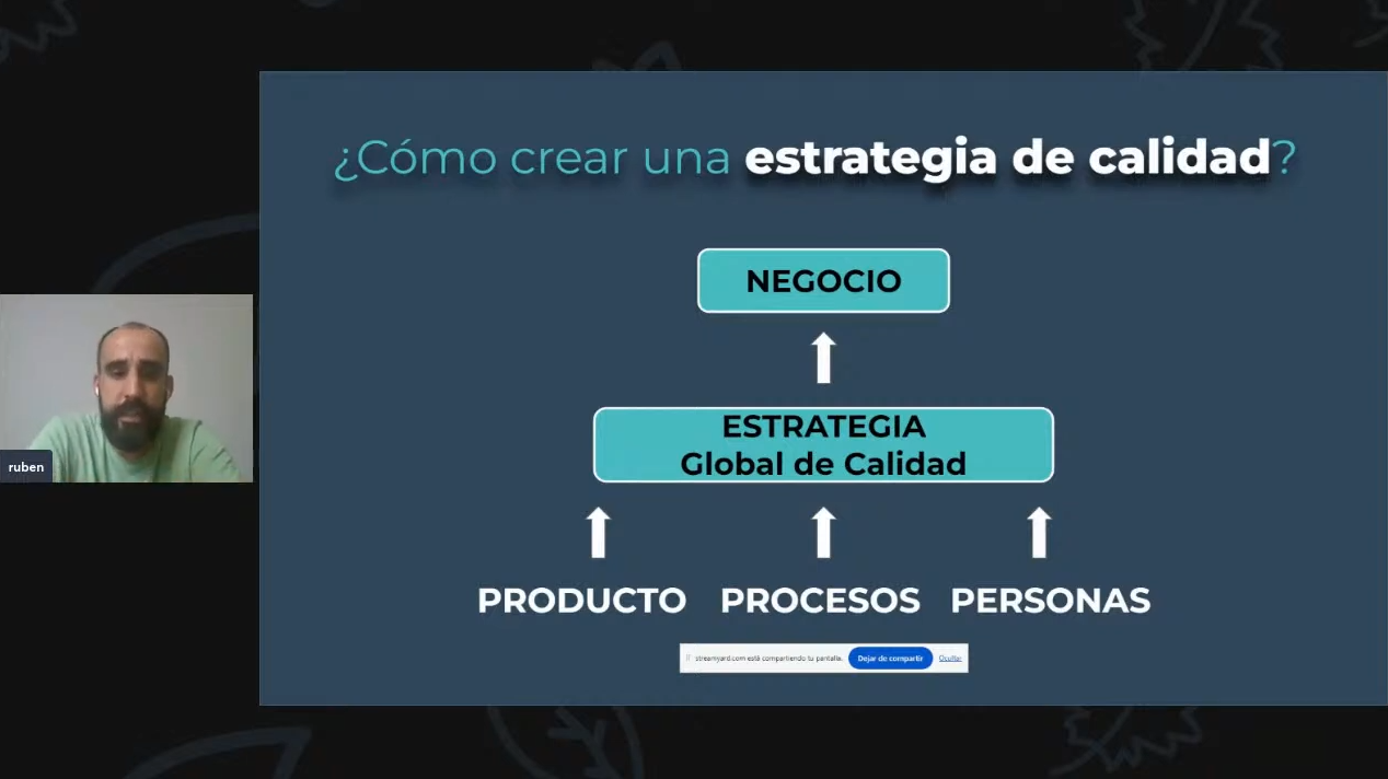 Pantallazo del streaming