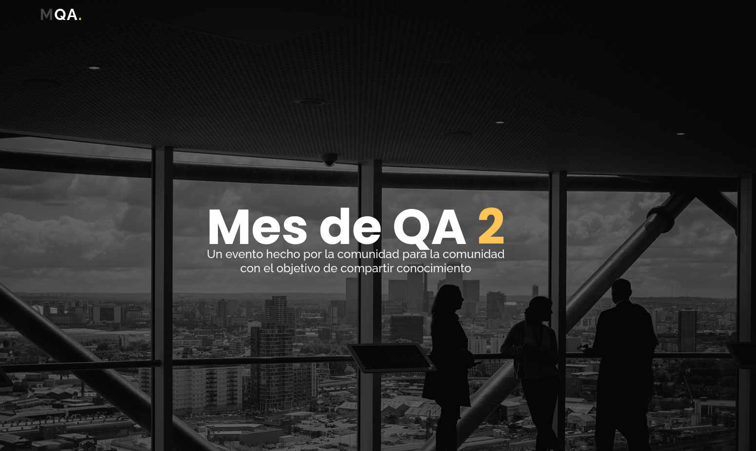 Pordata de la segunda edición del Mes de QA en 2023