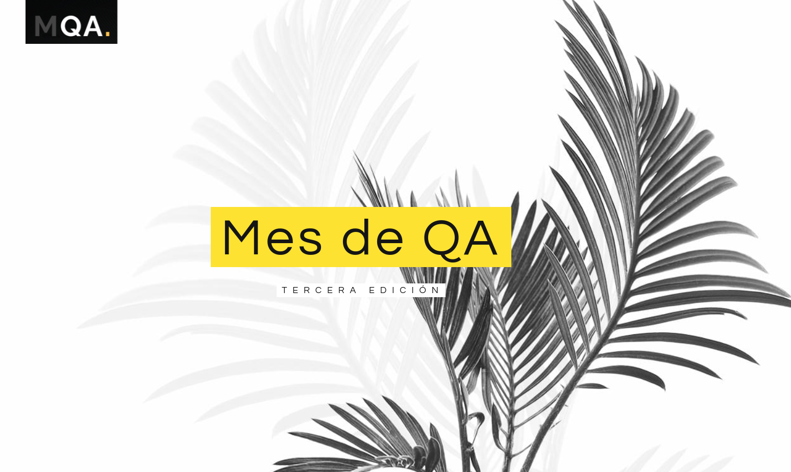 Pordata de la tercera edición del Mes de QA en 2024
